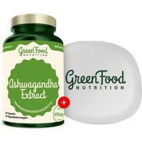 Produktbild von GreenFood Nutrition Ashwagandha Extrakt Kapseln