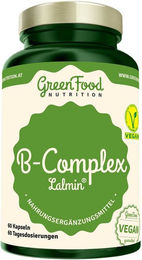 GreenFood Nutrition B-Komplex Lalmin vegan Kapseln für Frauen, Schwangere und Stillende – Bild 1 von 1