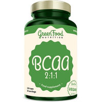 Produktbild von GreenFood Nutrition BCAA 2:1:1 Kapseln 120 Stück