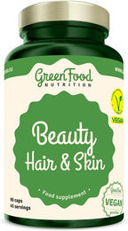 GreenFood Nutrition Beauty Hair & Skin Kapseln mit Zink, Biotin und Selen für Schwangere und Stillende – Bild 1 von 1
