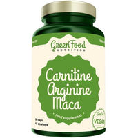 Produktbild von GreenFood Nutrition Carnitin L-Arginin und Maca Kapseln