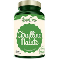 Produktbild von GreenFood Nutrition Citrulline Malate Kapseln mit L-Citrullin ohne Gelatine 120 Stück