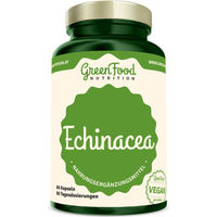 Produktbild von GreenFood Nutrition Echinacea vegan 60 Kapseln