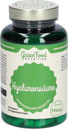 GreenFood Nutrition Hyaluronsäure 1000 mg Kapseln 60 Stück – Bild 1 von 2