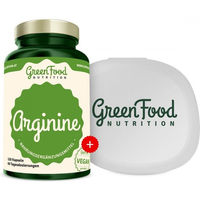 Produktbild von GreenFood Nutrition L-Arginin Kapseln 120 Stück