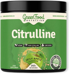 GreenFood Nutrition L-Citrullin Pulver Juicy Apple 240 g – Bild 1 von 1