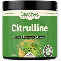 Produktbild von GreenFood Nutrition L-Citrullin Pulver Juicy Apple 240 g