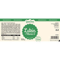 Produktbild von GreenFood Nutrition Lutein und Vitamin A vegane Kapseln 90 Stück