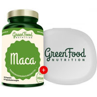 Produktbild von GreenFood Nutrition Maca Kapseln 120 Stück