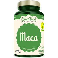 Produktbild von GreenFood Nutrition Maca Kapseln vegan 120 Stück