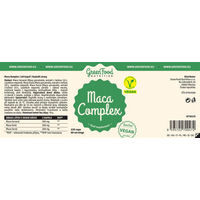 Produktbild von GreenFood Nutrition Maca-Komplex Kapseln 120 Stück