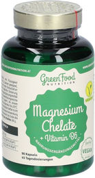 GreenFood Nutrition Magnesium Chelat Bisglycinat mit Vitamin B6 Kapseln für Schwangere und Stillende – Bild 1 von 2
