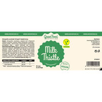 Produktbild von GreenFood Nutrition Mariendistel Kapseln pflanzlicher Ursprung 90 Stück
