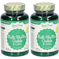 Produktbild von GreenFood Nutrition Multi Vitamin Chelate für Frauen 120 Kapseln