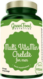 GreenFood Nutrition Multi Vitamin Chelate für Männer 90 Kapseln – Bild 1 von 1