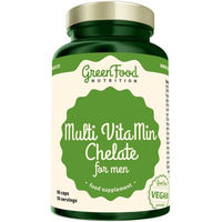 Produktbild von GreenFood Nutrition Multi Vitamin Chelate für Männer 90 Kapseln