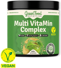 GreenFood Nutrition Multi Vitamin Complex Juicy Apple Pulver vegan – Bild 1 von 1