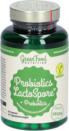 GreenFood Nutrition Probiotika LactoSpore mit Vitamin D3 Kapseln – Bild 1 von 2