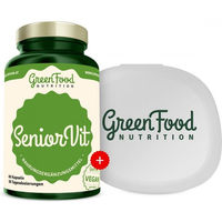 Produktbild von GreenFood Nutrition SeniorVit Kapseln für Senioren 60 Stück