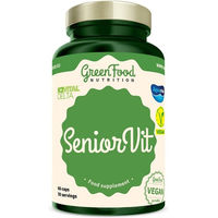 Produktbild von GreenFood Nutrition Seniorvit Kapseln vegan für Senioren 60 Stück