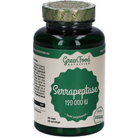 Produktbild von GreenFood Nutrition Serrapeptase 120000 IU Kapseln 60 Stück
