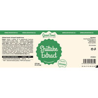 Produktbild von GreenFood Nutrition Shiitake-Extrakt Vegan Kapseln 120 Stück