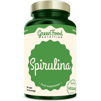 Produktbild von GreenFood Nutrition Spirulina Kapseln vegan