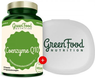 GreenFood Nutrition Ubiquinol Coenzym Q10 Kapseln ohne Gelatine 60 Stück – Bild 1 von 1
