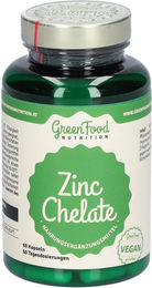 GreenFood Nutrition Zink Bisglycinat Chelat Vegan Kapseln – Bild 1 von 2