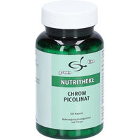 Produktbild von greenline NUTRITHEKE Chrom Picolinat Kapseln vegan laktosefrei und glutenfrei 120 Stück