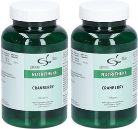 greenline NUTRITHEKE Cranberry Kapseln vegan laktosefrei glutenfrei ohne Gelatine 120 Stück – Bild 1 von 1