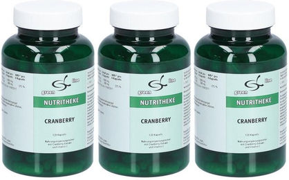 greenline NUTRITHEKE Cranberry Kapseln vegan laktosefrei und glutenfrei 120 Stück – Bild 1 von 1