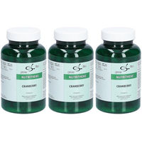 Produktbild von greenline NUTRITHEKE Cranberry Kapseln vegan laktosefrei und glutenfrei 120 Stück