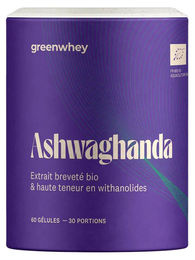 Greenwhey Ashwagandha KSM-66 Kapseln 60 Stück – Bild 1 von 2