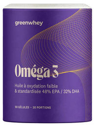 Greenwhey Omega 3 EPAX Kapseln glutenfrei 90 Stück – Bild 1 von 1