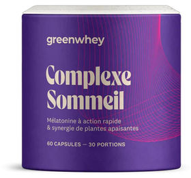 Greenwhey Schlaf-Komplex Vegan Glutenfrei 60 Kapseln – Bild 1 von 2