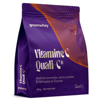 Produktbild von Greenwhey Vitamin C Quali®-C Ascorbinsäure Pulver für Sportler 300g