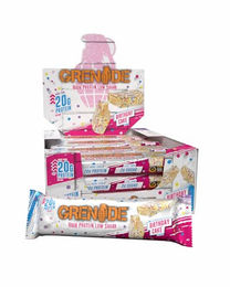 Grenade Carb Killa Proteinriegel Birthday Cake zuckerarm 12 x 60 g – Bild 1 von 4