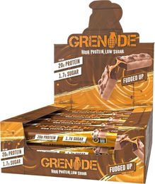 Grenade Protein Riegel Fudged up Schokolade zuckerfrei 720 g (12 Stück) – Bild 1 von 1