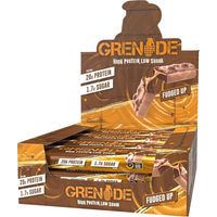 Produktbild von Grenade Protein Riegel Fudged up Schokolade zuckerfrei 720 g (12 Stück)