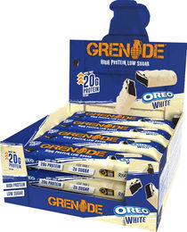 Grenade Proteinriegel White Oreo zuckerarm 12 x 60g – Bild 1 von 1