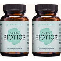 Produktbild von grenzenlos SUPER BIOTICS 12-in-1 Mikrobiom Komplex vegane magensaftresistente Kapseln ohne Inulin 120 Stück
