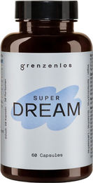 grenzenlos SUPER DREAM 9-in-1 Schlaf Komplex Kapseln mit Baldrian, Lavendel und L-Tryptophan vegan und laktosefrei 60 Stück – Bild 1 von 5