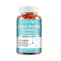 Produktbild von Grevip Ease Mood Gummies Magnesium Bisglycinat 100 Gummis