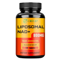 Produktbild von Grevip Liposomal NAD+ 800mg mit Resveratrol Kapseln 120 Stück