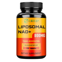 Produktbild von Grevip Liposomal NAD+ Trans-Resveratrol Kapseln 120 Stück