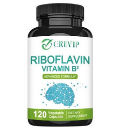 Grevip Riboflavin Vitamin B2 400 mg Kapseln 120 Stück – Bild 1 von 2