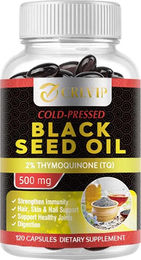 Grevip Schwarzkümmelöl 500 mg Kapseln 120 Stück – Bild 1 von 4