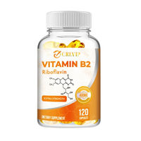Produktbild von Grevip Vitamin B2 Riboflavin 400 mg Kapseln 120 Stück