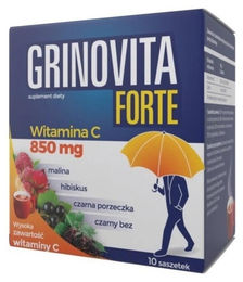 Grinovita FORTE Immunität Tee mit Vitamin C und Holunderbeere 10 Beutel – Bild 1 von 1